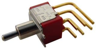 1MD3T2B4M7RE - MULTICOMP PRO - 1MD3T2B4M7RE - Toggle Switch, On-Off-On, DPDT, Non Illuminated, 1M, Through Hole, 100 mA