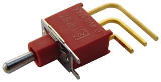 1AS3T2B4M7RE - MULTICOMP PRO - 1AS3T2B4M7RE - Toggle Switch, On-Off-On, SPDT, Non Illuminated, 1AS3, Through Hole, 100 mA