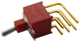 1AD1T2B4M7RE - MULTICOMP PRO - 1AD1T2B4M7RE - Toggle Switch, On-On, DPDT, Non Illuminated, 1AD1, Through Hole, 100 mA