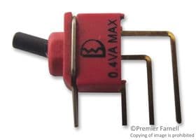 2US3T1A1M7RE - MULTICOMP PRO - 2US3T1A1M7RE - Toggle Switch, On-Off-On, SPDT, Non Illuminated, 2US3, Through Hole, 100 mA