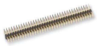2213R-24G - MULTICOMP PRO - 2213R-24G - Pin Header, Board-to-Board, 2.54 mm, 2 Rows, 24 Contacts, Through Hole Right Angle, 2213R