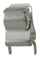 01020071Z - LITTELFUSE - 01020071Z - Fuseholder, Clip, PCB Mount, 15A, 1/4", Solder, Through Hole, Brass, Silver Plated