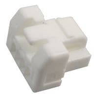 502380-0400 - MOLEX - 502380-0400 - Connector Housing, White, CLIK-Mate 502380 Series, Plug, 4 Ways, 1.25 mm