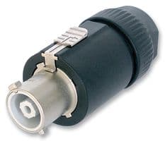 NAC3FC-HC - NEUTRIK - NAC3FC-HC - High Power Connector, powerCON, Receptacle, 250 VAC, 32 A, Cable Mount, Screw