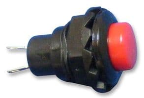 R13-502A-05-R - MULTICOMP PRO - R13-502A-05-R - Pushbutton Switch, Standard, SPST, Off-(On), Round Raised, 3 A, 125 V