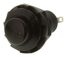 R13-502A-05-B - MULTICOMP PRO - R13-502A-05-B - Pushbutton Switch, Multicomp Pro Pushbutton Switch, 12.7 mm, SPST, Off-(On), Round Raised, Black