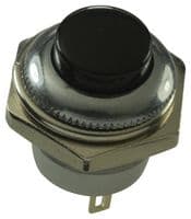 R13-502MC-05-B - MULTICOMP PRO - R13-502MC-05-B - Pushbutton Switch, 12.7 mm, SPDT, On-(On), Round Raised, Black