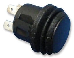 R13-527A2-02-BB - MULTICOMP PRO - R13-527A2-02-BB - Pushbutton Switch, 20.2 mm, DPST, Off-(On), Round Raised, Black