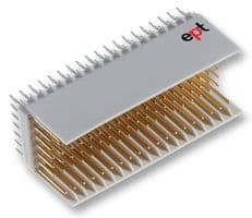 243-23320-15 - EPT - 243-23320-15 - Connector, Type B19, 133 Contacts, 2 mm, Plug, Press Fit, 7 Rows