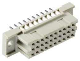 102-80065 - EPT - 102-80065 - DIN 41612 Connector, Type B/3, 20 Contacts, Receptacle, 2.54 mm, 2 Row, a + b