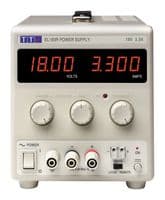 EL183R - AIM-TTI INSTRUMENTS - EL183R - Bench Power Supply, Linear Regulated, Adjustable, 1 Output, 0 V, 18 V, 0 A, 3.3 A