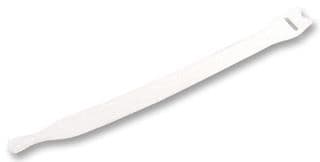 130-00021 TEXTIE M-PA66/PP-WH - HELLERMANNTYTON - 130-00021 TEXTIE M-PA66/PP-WH - Hook & Loop Fastener, 8 ", 200 mm, 0.5 ", 12.5 mm, White