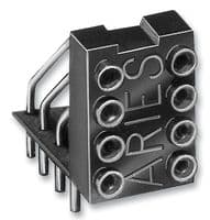 08-6810-90C - ARIES - 08-6810-90C - IC & Component Socket, 8 Contacts, DIP, 2.54 mm, 810, 15.24 mm, Beryllium Copper
