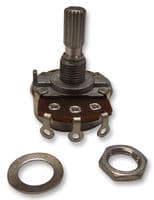 P231-QC20AR25K - TT ELECTRONICS / BI TECHNOLOGIES - P231-QC20AR25K - Rotary Potentiometer, 25 kohm, 1 Turns, Logarithmic, 250 mW, ± 20%, P231 Series