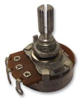 P231-QC20BR100K - TT ELECTRONICS / BI TECHNOLOGIES - P231-QC20BR100K - Rotary Potentiometer, Conductive Plastic, 100 kohm, 1 Turns, Linear, 500 mW, ± 20%, P231 Series