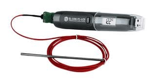 EL-USB-TC-LCD - LASCAR - EL-USB-TC-LCD - Data Logger, -200 to 1350°C Measurement Range, Thermocouple, 1 Channel, 32510 Samples, USB, LCD