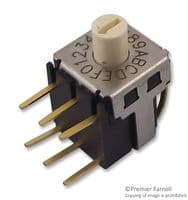 A6KV-162RS - OMRON ELECTRONIC COMPONENTS - A6KV-162RS - Rotary Switch, 16 Position, A6K Series