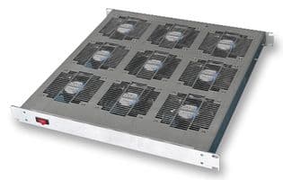FT900SP30-01 - EBM-PAPST - FT900SP30-01 - Rack Fan Tray, 9 Fans, 1440 m³/h, 230 Vac, 179 W, IEC Plug and Switch