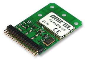 RX-AUDIO-2.4 - AUREL - RX-AUDIO-2.4 - RF MODULE, RX, DIGITAL AUDIO, FSK