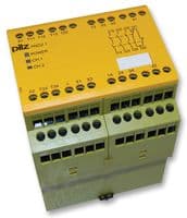 775600 - PILZ - 775600 - Safety Relay, 24 VAC, 3PST-NO, DIN Rail, 8 A, Screw