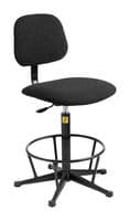 121-0016 - MULTICOMP PRO - 121-0016 - Chair, ESD, with Glides & Footring, Charcoal, 800mm