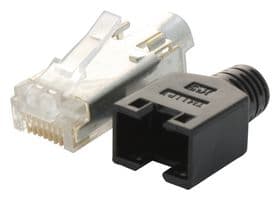 TM11AP1-88P(03) - HIROSE / HRS - TM11AP1-88P(03) - Modular Connector, RJ45 Plug, 1 x 1 (Port), 8P8C, Cat3, Cable Mount