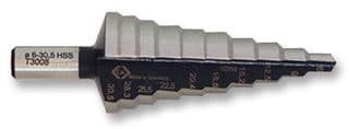 T3010 2 - CK TOOLS - T3010 2 - STEP DRILL 6-30MM