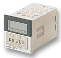 H3CAA306 - OMRON INDUSTRIAL AUTOMATION - H3CAA306 - Timer, H3CA Series, 7 Ranges, 0.1 s to 9990 h, Solid State Output, 240 V, Plug-In