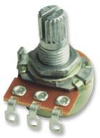 P160KNP-0QC20A1MEG - TT ELECTRONICS / BI TECHNOLOGIES - P160KNP-0QC20A1MEG - Rotary Potentiometer, Conductive Plastic, 1 Mohm, 1 Turns, Log (Audio), 100 mW, ± 20%, P160 Series
