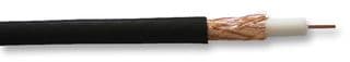 URM202.10200 - BELDEN - URM202.10200 - Coaxial Cable, 0.442 mm², Copper, 5.1 mm, 75 ohm, Black