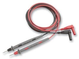 196352001 - TEKTRONIX - 196352001 - Test Lead Set, Test Tip Probe, 4mm Right Angle Banana Plug, Shrouded, Black, Red