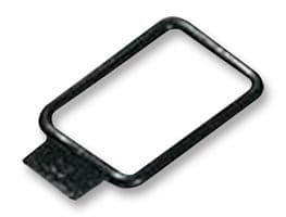 201-20010 R1-PVC-BK - HELLERMANNTYTON - 201-20010 R1-PVC-BK - Fastener, Cradle Clip Strap, Adhesive Backed Cable Clamp, PVC (Polyvinylchloride), Black, 16 mm
