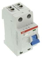 2CSF202001R1250 - ABB - 2CSF202001R1250 - Thermal Magnetic Circuit Breaker, Residual Current, F200, 25 A, 2 Pole, 277 V, DIN Rail