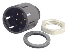 99-9215-00-05 - BINDER - 99-9215-00-05 - Circular Connector, Miniature Circular Connector, 620 Series, Panel Mount Plug, 5 Contacts
