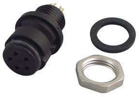 99-9216-00-05 - BINDER - 99-9216-00-05 - Circular Connector, Miniature Circular Connector, 620 Series, Panel Mount Receptacle, 5 Contacts
