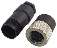 99-3376-00-04 - BINDER - 99-3376-00-04 - Circular Connector, Standard Circular Connector, 768 Series, Cable Mount Receptacle, 4 Contacts