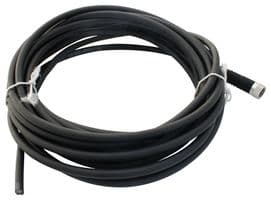 79-3382-55-04 - BINDER - 79-3382-55-04 - Circular Cable Assembly, M8 Circular Receptacle to Free End, 4 Ways, 16.4 ft, 5 m, Black