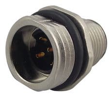 09-3441-77-05 - BINDER - 09-3441-77-05 - Circular Connector, Circular Industrial, 763 Series, Panel Mount Plug, 5 Contacts, Solder Pin