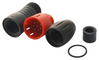 99-9125-50-08 - BINDER - 99-9125-50-08 - Circular Connector, Miniature Circular Connector, 720 Series, Cable Mount Plug, 8 Contacts