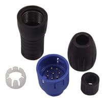 99-9125-60-08 - BINDER - 99-9125-60-08 - Circular Connector, Miniature Circular Connector, 720 Series, Cable Mount Plug, 8 Contacts