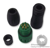 99-9125-70-08 - BINDER - 99-9125-70-08 - Circular Connector, Miniature Circular Connector, 720 Series, Cable Mount Plug, 8 Contacts