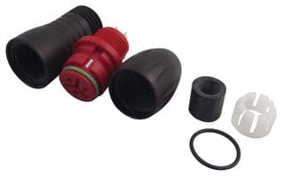 99-9106-50-03 - BINDER - 99-9106-50-03 - Circular Connector, Miniature Circular Connector, 720 Series, Cable Mount Receptacle, 3 Contacts