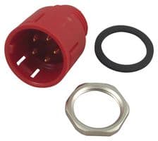 99-9115-50-05 - BINDER - 99-9115-50-05 - Circular Connector, Miniature Circular Connector, 720 Series, Panel Mount Plug, 5 Contacts