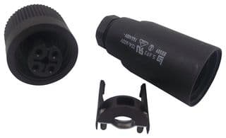 99-4222-00-04 - BINDER - 99-4222-00-04 - Circular Connector, Miniature Circular Connector, 693 Series, Cable Mount Receptacle, 4 Contacts
