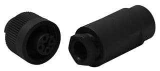99-4222-110-04 - BINDER - 99-4222-110-04 - Circular Connector, Miniature Circular Connector, 693 Series, Cable Mount Receptacle, 4 Contacts