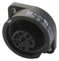 09-4228-00-07 - BINDER - 09-4228-00-07 - Circular Connector, Miniature Circular Connector, 693 Series, Panel Mount Receptacle, 7 Contacts