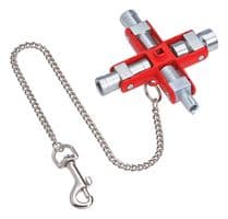 00 11 06 - KNIPEX - 00 11 06 - Zinc Die-casted Universal Hexagon Switch Key