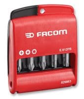 E.611PB - FACOM - E.611PB - Bit Set, 10 Series, Allen, Phillips, Pozidrive, 8 Piece