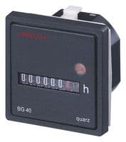 BG40.17 12-48VDC - MULLER - BG40.17 12-48VDC - Panel Mount Timer, Elapsed, 12 VDC, 48 VDC, 0 s, 999999 h