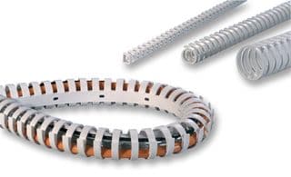 164-41108 HELADUCT FLEX40SK-PP-WH - HELLERMANNTYTON - 164-41108 HELADUCT FLEX40SK-PP-WH - Trunking, Cable Support, 48 mm (H) x 45 mm (W) x 500 mm (L), White, PP, Heladuct Flex Series